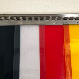Rozsdamentes acél felfüggesztésű termofüggöny